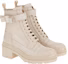 Lookbook (W) FERRAGAMO Salvatore But Ankle Berwarna Beige Kulit Bertali 01D634-753733