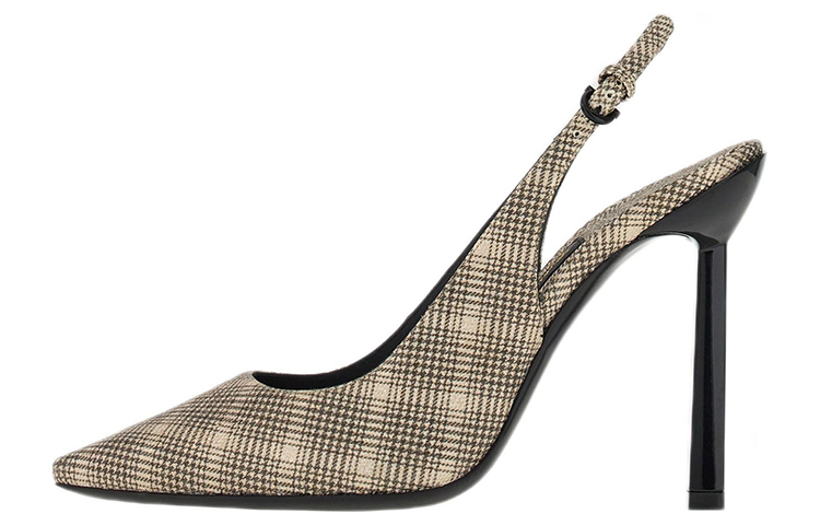 (W) FERRAGAMO Salvatore Leather Mule 'Gold Black Buckle'