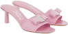 (W) FERRAGAMO Salvatore Kulit Peep-Toe Stiletto Sandal 'Pink Fashion' 01E562-763587