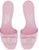 (W) FERRAGAMO Salvatore Kulit Peep-Toe Stiletto Sandal 'Pink Fashion' 01E562-763587