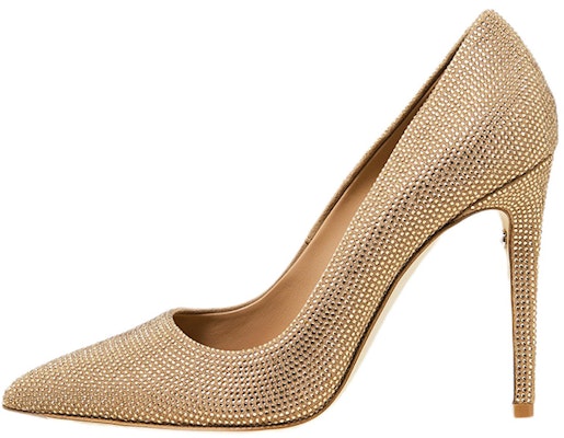 (Women) FERRAGAMO Salvatore Leather Pointed Toe Pump 'Gold' 01D270-999044 Buy (Women) FERRAGAMO Salvatore Leather Pointed Toe Pump 'Gold' 01D270-999044
