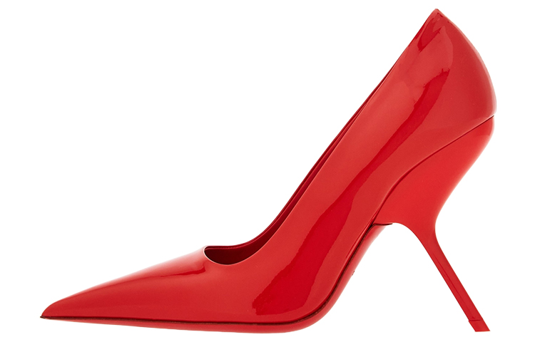 (Women) FERRAGAMO Salvatore Leather Pointed Toe Stiletto 'Red' 01F884-762436