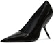 Order (Women) FERRAGAMO Salvatore Leather Pointed Toe Stiletto 'Black' 01F884-762434