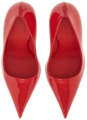 (W) FERRAGAMO Salvatore Leren Puntige Neus Stiletto ''Rood'' 01F884-762436 Lookbook (W) FERRAGAMO Salvatore Leren Puntige Neus Stiletto ''Rood'' 01F884-762436