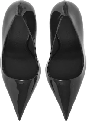 (W) FERRAGAMO Salvatore Leren Puntige Stiletto ''Zwart'' 01F884-762434 Shop (W) FERRAGAMO Salvatore Leren Puntige Stiletto ''Zwart'' 01F884-762434