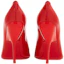 Shop (W) FERRAGAMO Salvatore Leren Puntige Neus Stiletto ''Rood'' 01F884-762436