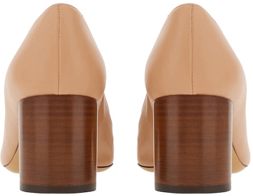 (Women) FERRAGAMO Salvatore Leather Pumps 'Beige Double Bow' 01F619-763169 Shop (Women) FERRAGAMO Salvatore Leather Pumps 'Beige Double Bow' 01F619-763169