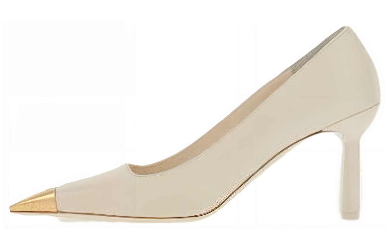 (Women) FERRAGAMO Salvatore Leather Stiletto 'Beige Comfort' 01G014-763830