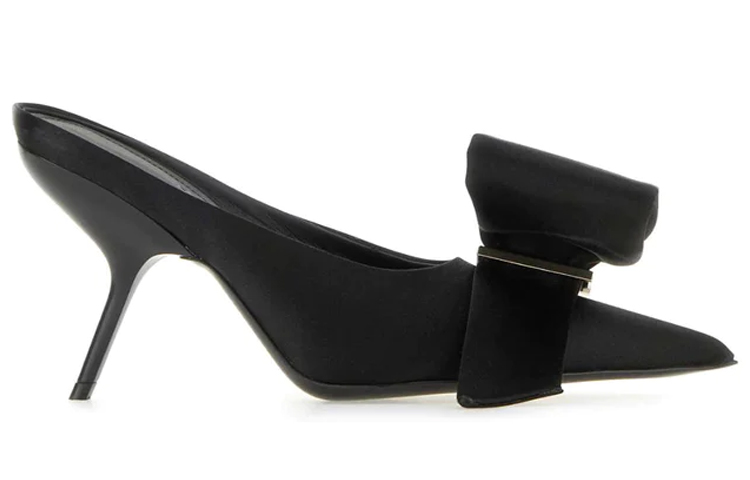(W) FERRAGAMO Salvatore Mule Slide 'Black' 圖 2
