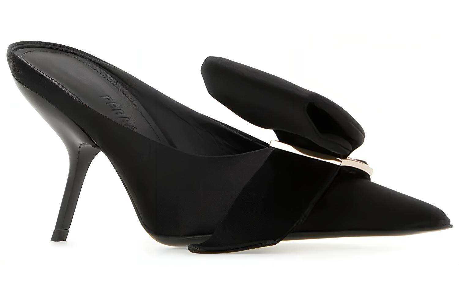 (W) FERRAGAMO Salvatore Mule Slide 'Black' 圖 3