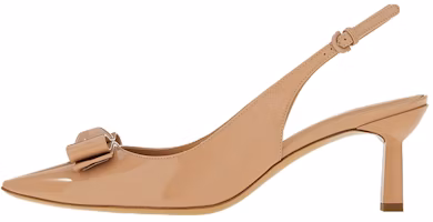 (Women) FERRAGAMO Salvatore Patent Leather High Heels 'Pink Vara Bow' 01E285-757791 (Women) FERRAGAMO Salvatore Patent Leather High Heels 'Pink Vara Bow' 01E285-757791