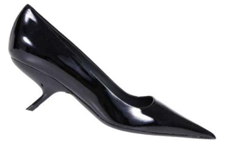 (W) FERRAGAMO Salvatore Patent Leather Pointed Toe Pumps 'Black' 圖 2