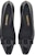 (W) FERRAGAMO Salvatore Kulit Kitten Heels 'Black Bow' Bertumit Runcing 01F594-763726