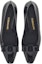Lookbook (W) FERRAGAMO Salvatore Kulit Kitten Heels 'Black Bow' Bertumit Runcing 01F594-763726