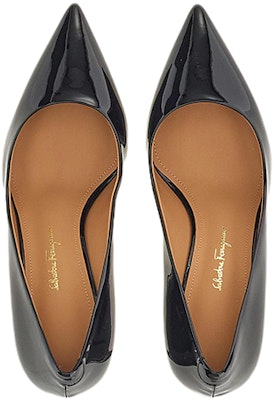 (Women) FERRAGAMO Salvatore Patent Leather Pointed-Toe High Heels 'Black' 01D160-753920 Lookbook (Women) FERRAGAMO Salvatore Patent Leather Pointed-Toe High Heels 'Black' 01D160-753920