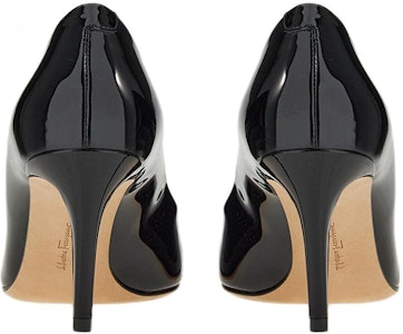 (W) FERRAGAMO Salvatore Tumit Tinggi Kulit Hitam Hujung Runcing 01D160-753920 Shop (W) FERRAGAMO Salvatore Tumit Tinggi Kulit Hitam Hujung Runcing 01D160-753920