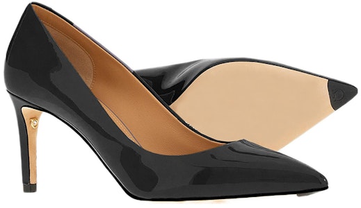 (W) FERRAGAMO Salvatore Tumit Tinggi Kulit Hitam Hujung Runcing 01D160-753920 Details for (W) FERRAGAMO Salvatore Tumit Tinggi Kulit Hitam Hujung Runcing 01D160-753920