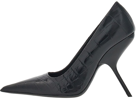 (Women) FERRAGAMO Salvatore Patent Leather Stiletto 12cm 'Black Pointed-Toe' 01F950-766277 Buy (Women) FERRAGAMO Salvatore Patent Leather Stiletto 12cm 'Black Pointed-Toe' 01F950-766277