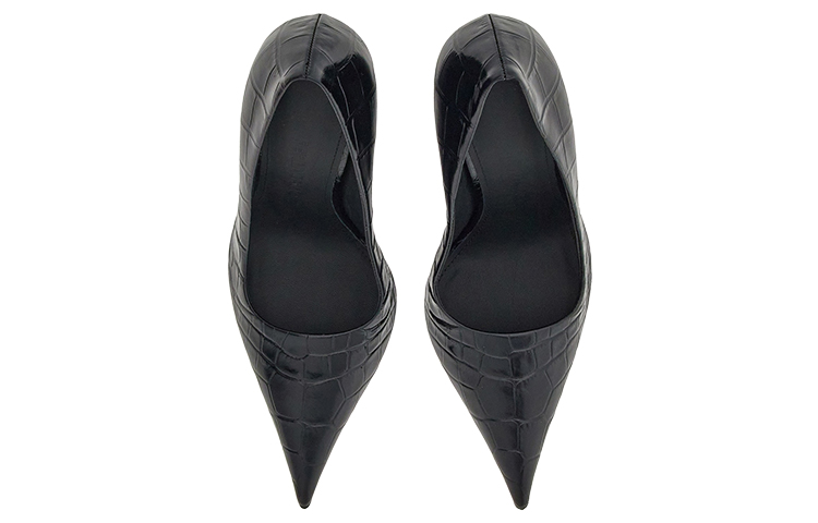 (W) FERRAGAMO Salvatore Patent Leather Stiletto 12cm 'Black Pointed-Toe' 圖 3