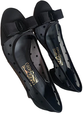 (W) FERRAGAMO Salvatore Runde Zehen-Pumps ''Schwarz Grosgrain Blockabsatz'' 01P388-707707 Lookbook (W) FERRAGAMO Salvatore Runde Zehen-Pumps ''Schwarz Grosgrain Blockabsatz'' 01P388-707707