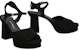 (W) FERRAGAMO Salvatore Sasha 'Tumit Tebal Baldu Hitam Peep Toe' 01E075-758158