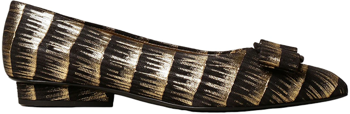 (W) フェラガモ Salvatore スリッポン ゴールドブラック 01R252-741126 Order (W) フェラガモ Salvatore スリッポン ゴールドブラック 01R252-741126