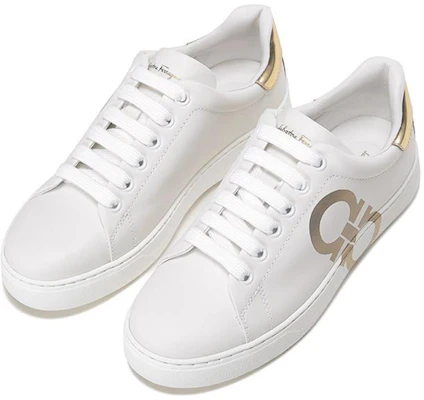 (W) Zapatillas FERRAGAMO Salvatore 'Blanco Oro' 0753381 Lookbook (W) Zapatillas FERRAGAMO Salvatore 'Blanco Oro' 0753381