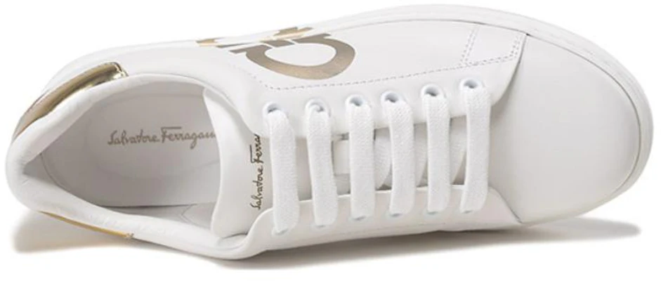 (W) Zapatillas FERRAGAMO Salvatore 'Blanco Oro' 0753381 Shop (W) Zapatillas FERRAGAMO Salvatore 'Blanco Oro' 0753381