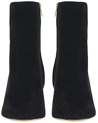 (W) 菲拉格慕Salvatore黑色绒面拉链短靴 01E545-758552 Shop (W) 菲拉格慕Salvatore黑色绒面拉链短靴 01E545-758552