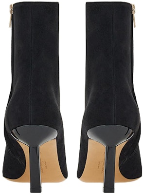 (W) 菲拉格慕Salvatore黑色绒面拉链短靴 01E545-758552 Purchase (W) 菲拉格慕Salvatore黑色绒面拉链短靴 01E545-758552