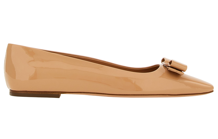 Order (W) FERRAGAMO Salvatore Vara '米色蝴蝶结'鞋 01E982-765755