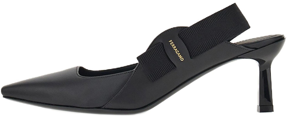 (Women) FERRAGAMO Salvatore Vara 'Black Bow Kitten Heels' 01E904-763425 Buy (Women) FERRAGAMO Salvatore Vara 'Black Bow Kitten Heels' 01E904-763425