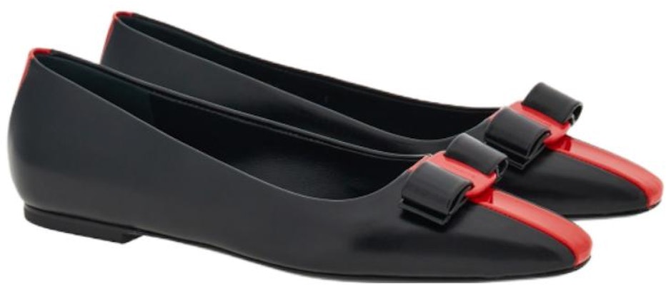 (Women) FERRAGAMO Salvatore Vara 'Black Leather Pointed Toe Flat' 01G355-766409 Shop (Women) FERRAGAMO Salvatore Vara 'Black Leather Pointed Toe Flat' 01G355-766409