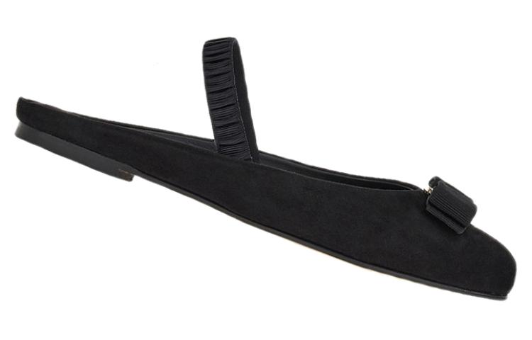 (W) FERRAGAMO Salvatore Vara 'Black Velvet Bow' 圖 2