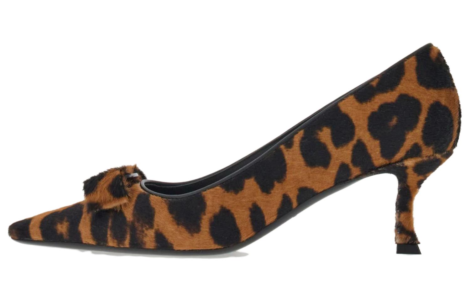 (Women) FERRAGAMO Salvatore Vara 'Brown Bow Pumps' 01G568-766389