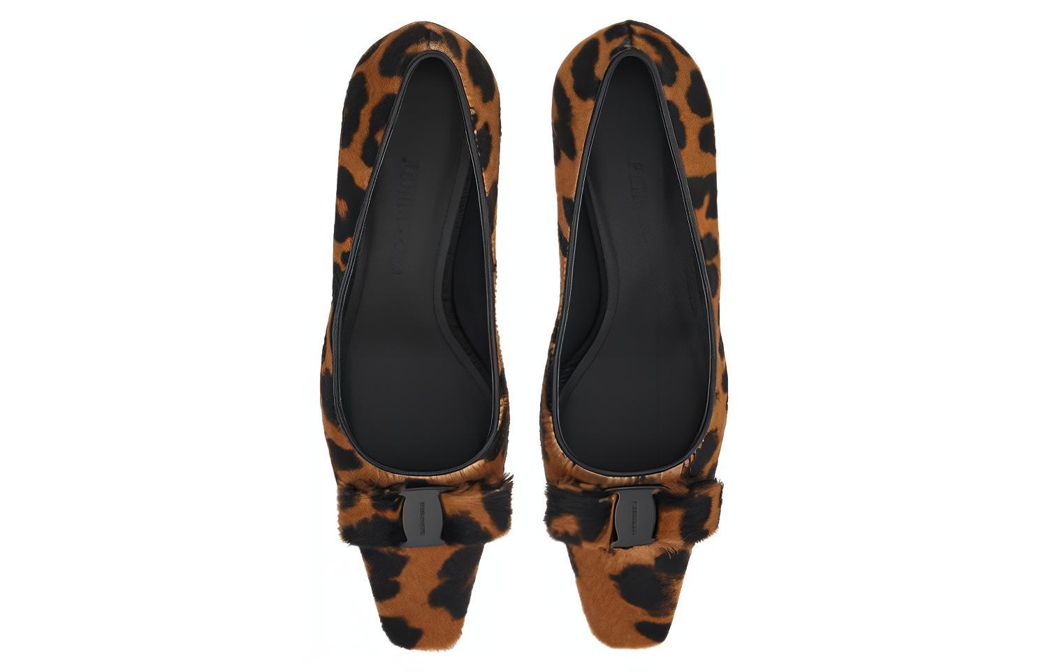 Shop (W) FERRAGAMO Salvatore Vara ''Escarpins Marron à Nœud'' 01G568-766389