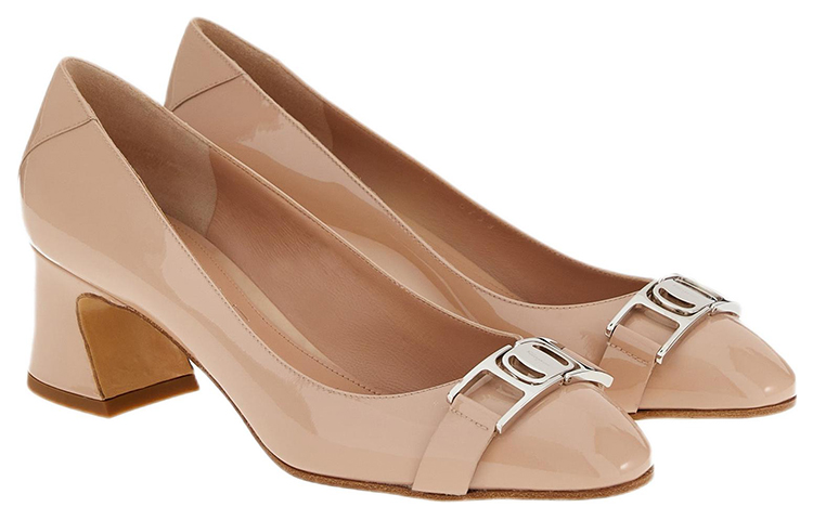 (W) FERRAGAMO Rei 55 Pumps 'Beige' 圖 2
