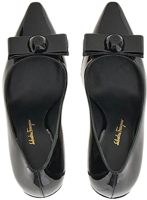 (W) FERRAGAMO Salvatore Vara 'Black Patent' Sepatu Formal Wanita 01E375-757801 Lookbook (W) FERRAGAMO Salvatore Vara 'Black Patent' Sepatu Formal Wanita 01E375-757801
