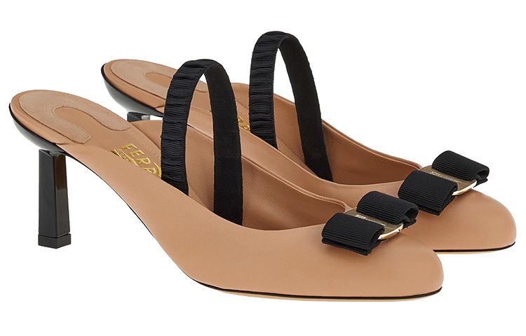 (W) FERRAGAMO Salvatore Vara 'Pink Patent Leather' 圖 2