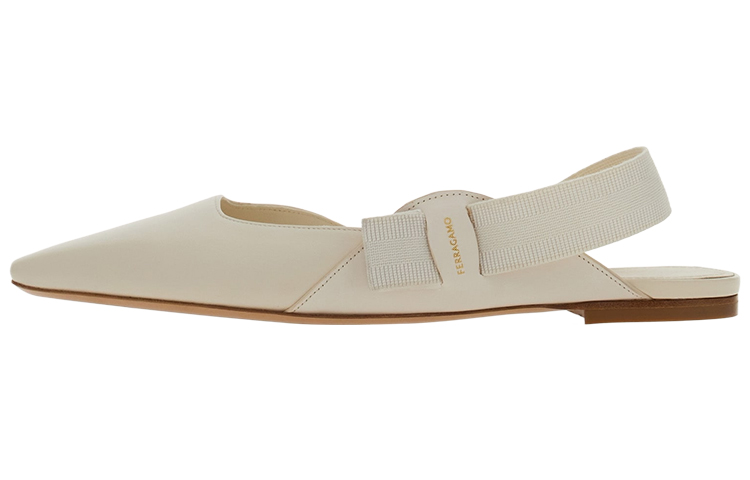 (Women) FERRAGAMO Salvatore Vara 'White Bow' 01E872-763421