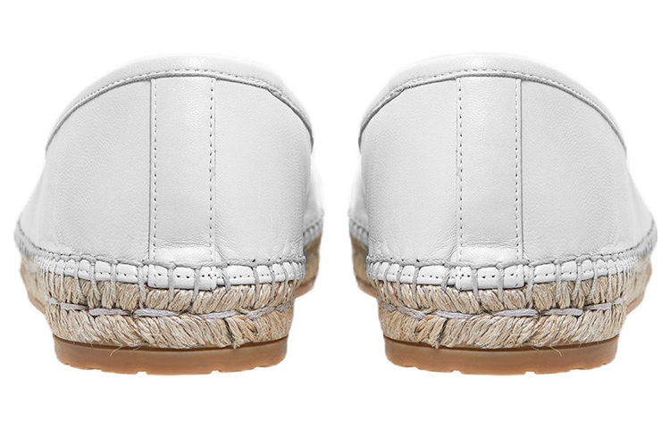 (W) FERRAGAMO Salvatore Vara 'White Buckle Espadrille' 圖 4