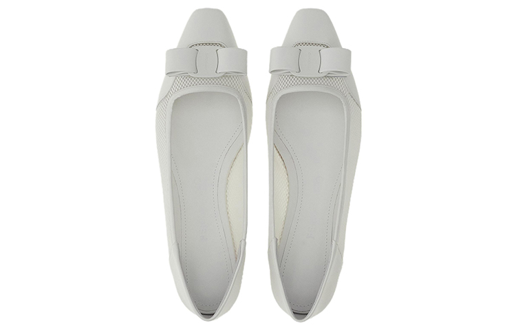 (W) FERRAGAMO Salvatore Vara 'White Mesh Bow' 圖 3
