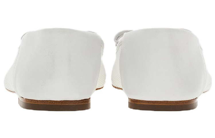 (W) FERRAGAMO Salvatore Vara 'White Mesh Bow' 圖 4