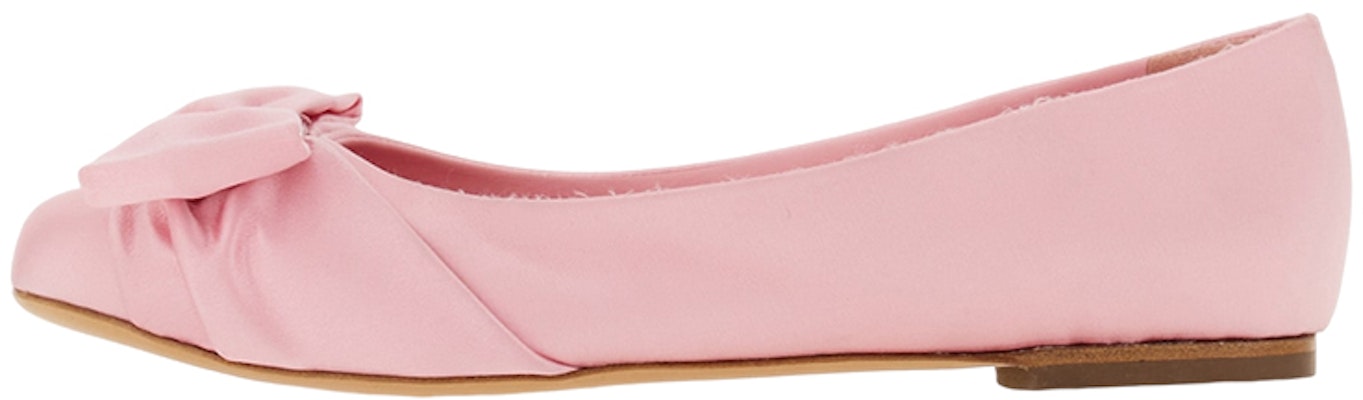 (Women) FERRAGAMO Salvatore Vara Bow Ballet Flat 'Pink' 01F788-763317 Buy (Women) FERRAGAMO Salvatore Vara Bow Ballet Flat 'Pink' 01F788-763317