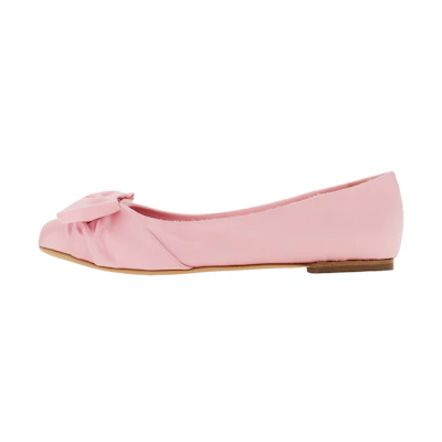 (W) FERRAGAMO Salvatore Vara Bow Ballet Flat 'Pink'