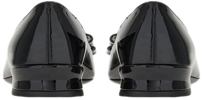 (Women) FERRAGAMO Salvatore Vara Flats 'Black Patent Bow' 01E560-757785 Purchase (Women) FERRAGAMO Salvatore Vara Flats 'Black Patent Bow' 01E560-757785