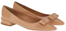 Shop (W) FERRAGAMO Salvatore Vara Flats 'Coklat Kilat bersama Riben' 01E560-757786