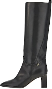 (W) フェラガモ Vara ハイブーツ (黒革) 01D691-753779 Buy (W) フェラガモ Vara ハイブーツ (黒革) 01D691-753779