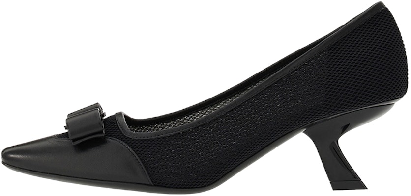 (W) 菲拉格慕Salvatore黑色蝴蝶结Vara高跟鞋 01F263-761451 Buy (W) 菲拉格慕Salvatore黑色蝴蝶结Vara高跟鞋 01F263-761451