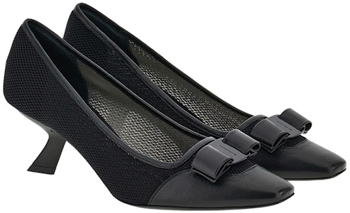 (W) FERRAGAMO Salvatore Tacones Altos Vara 'Lazo Negro' 01F263-761451 Order (W) FERRAGAMO Salvatore Tacones Altos Vara 'Lazo Negro' 01F263-761451